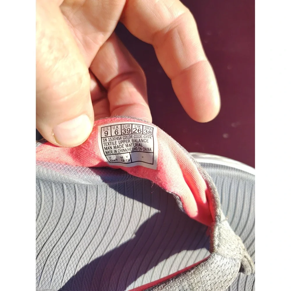 Skechers On-The-Go 600‎ Sunny Flip Flops Gray Pink Goga Max Sandals 15304SA